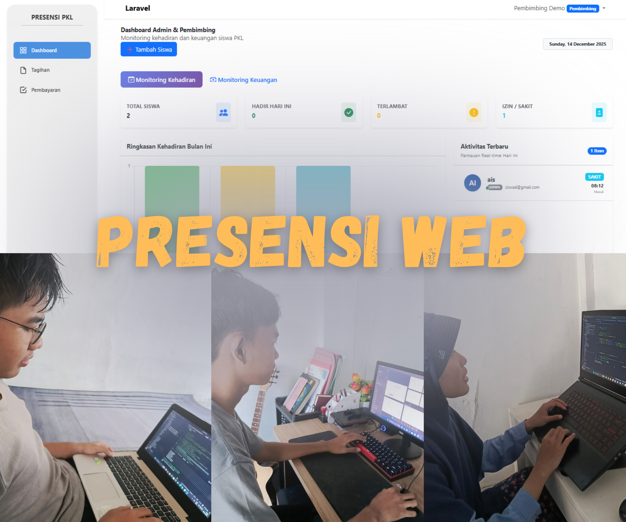 Minggu ke-2 PKL SMKN 1 Purwokerto: Membangun Website Presensi dengan Laravel